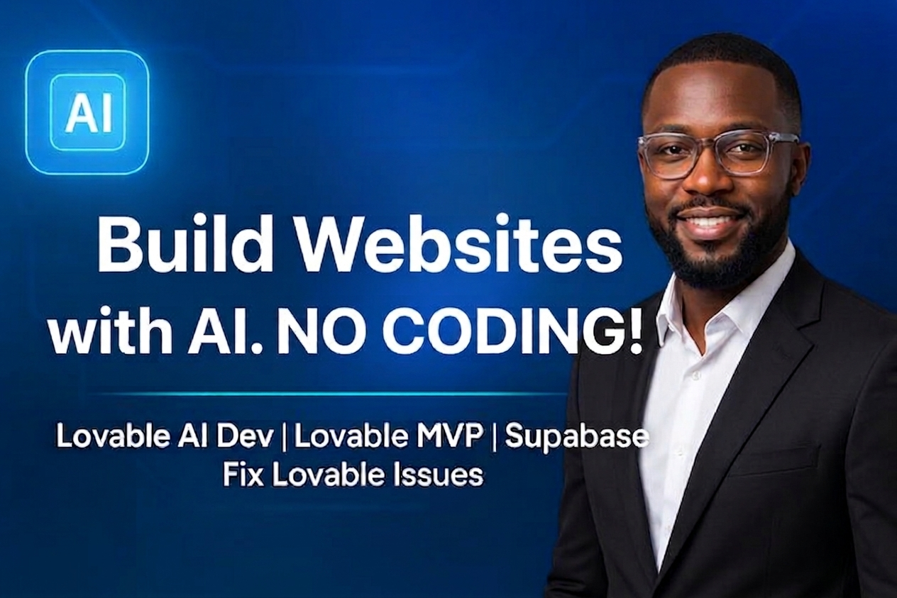 How to Build a Website with AI (No Coding!) | Lovable, V0 AI Tutorial